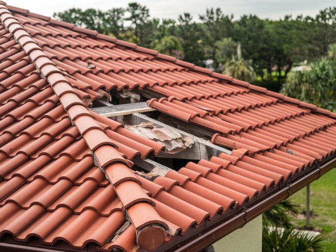Damaged Tile Roof (2)